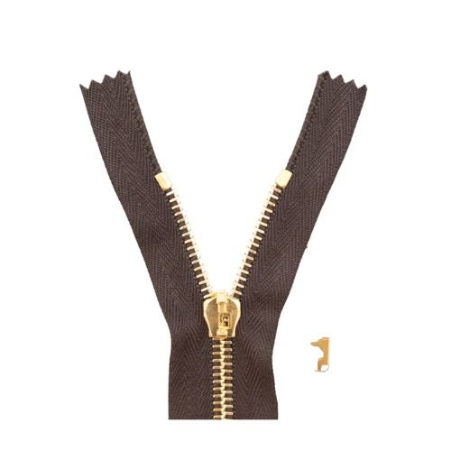 Closed-End Metal Zipper