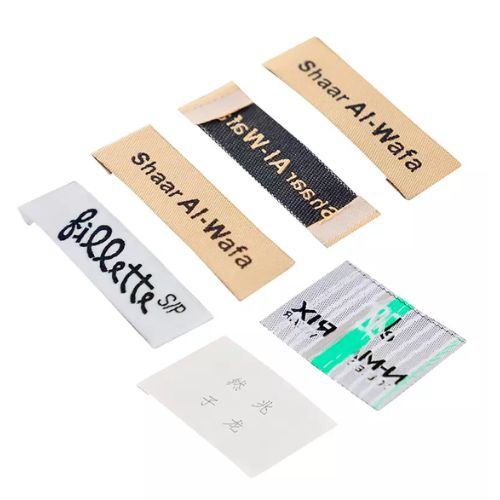 Eco-Friendly Satin Printed Labels Clothing Tag Maker - China Cloth