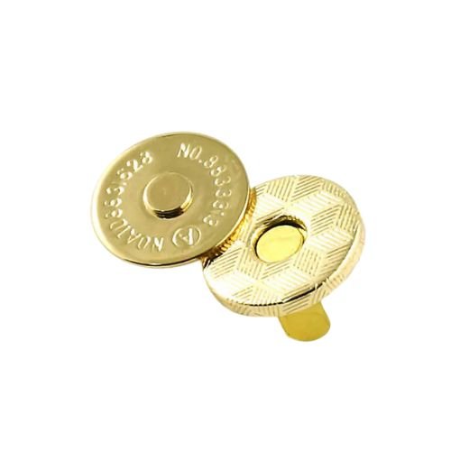 Magnetic Snap Brass Button