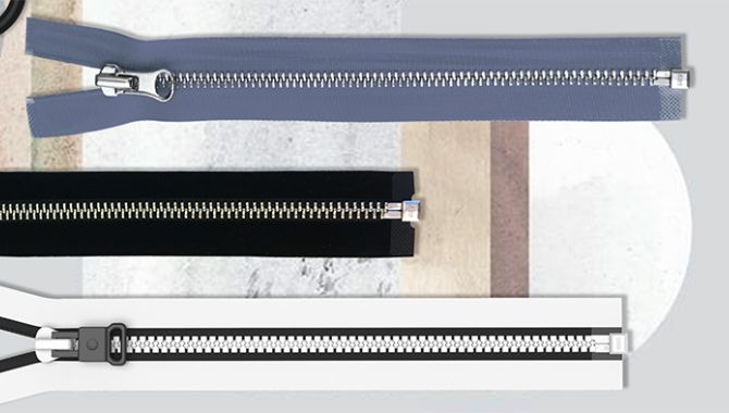 Metal Zipper Structural Components