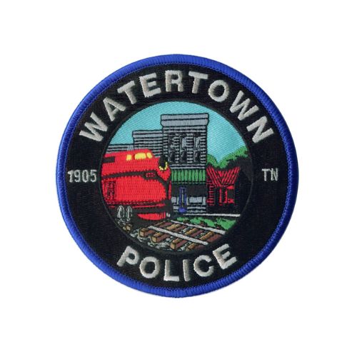 Police Embroidered Patches