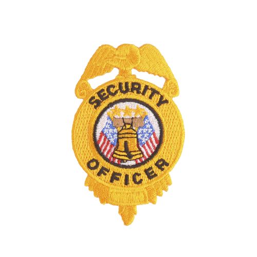 Security Embroidered Patches