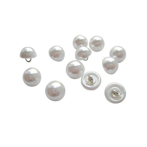 White Pearl Buttons
